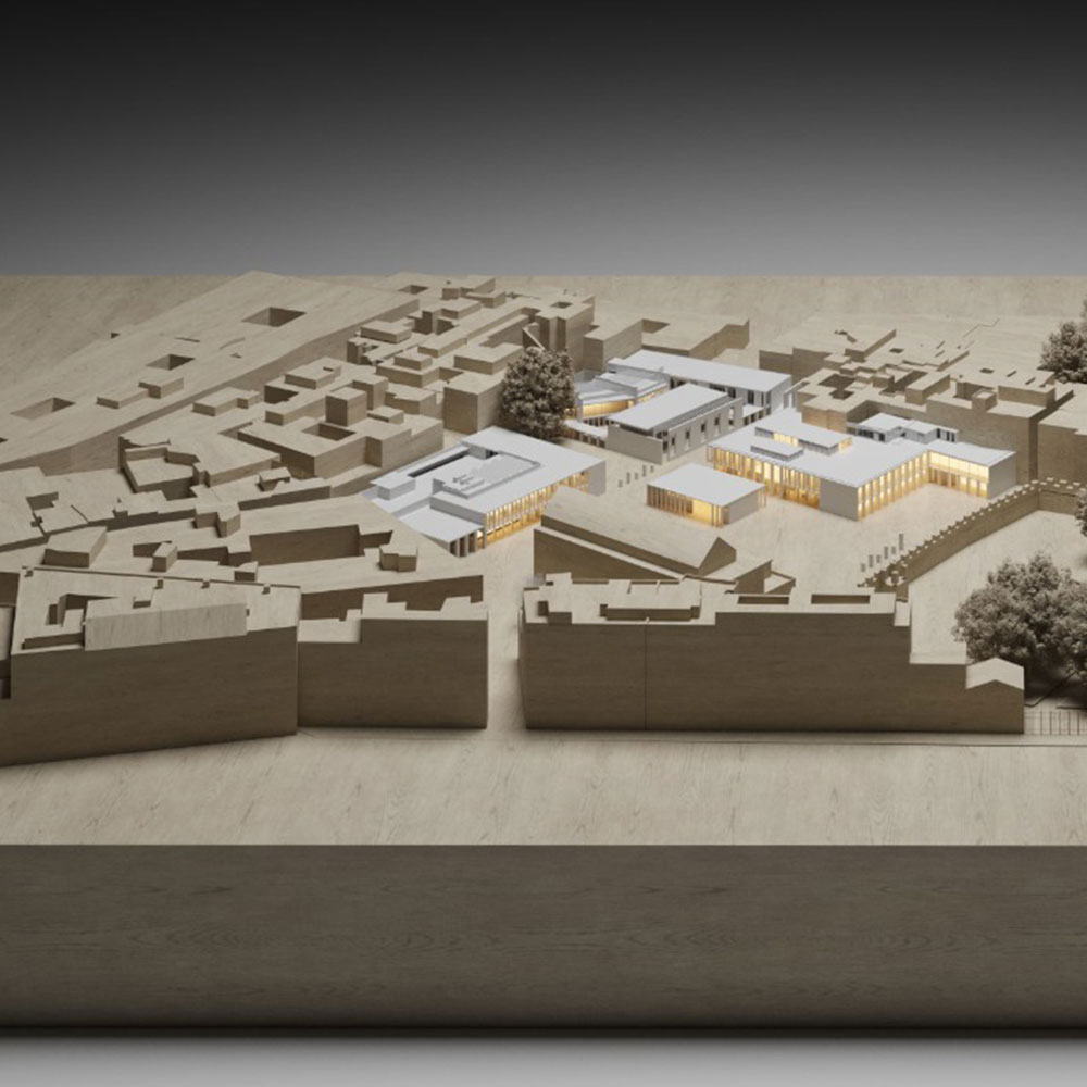 maqueta de arquitectura