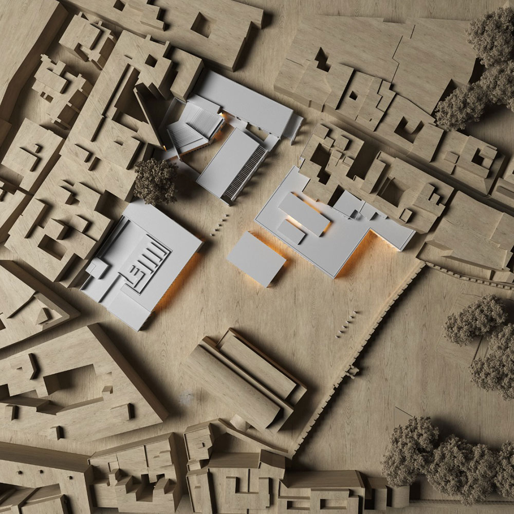 maqueta de arquitectura