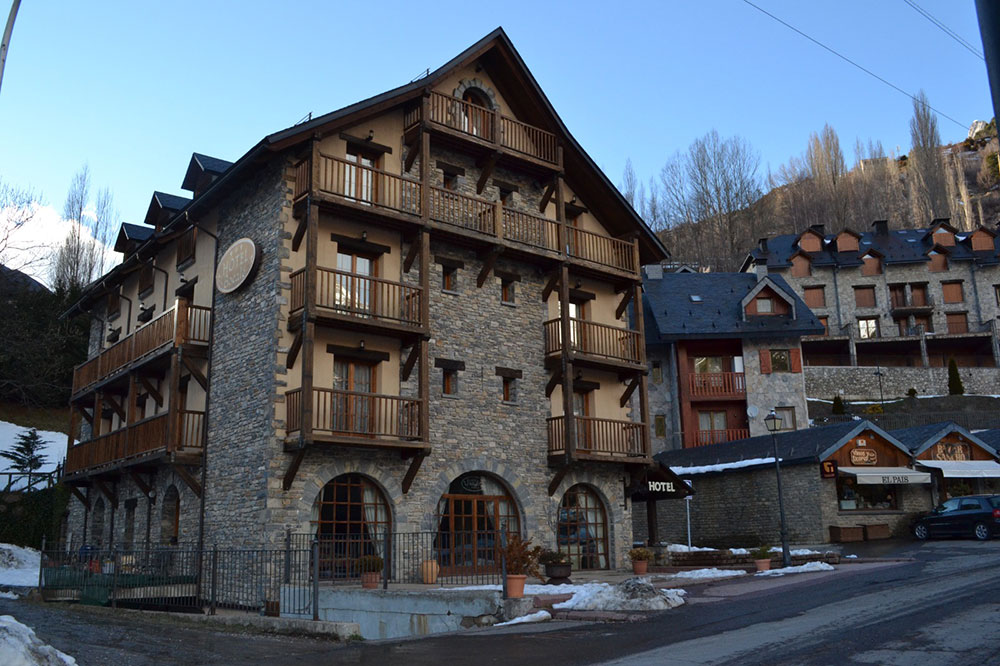 Casa rústica en el pirineo